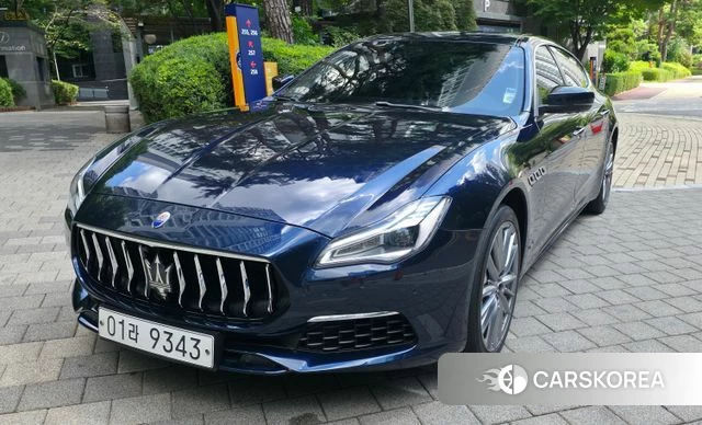 Maserati Quattroporte 2019 Синий из Кореи