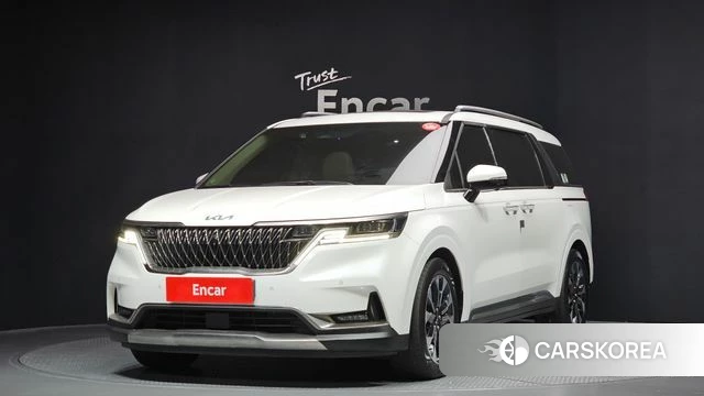 Kia Carnival 4th generation 2021 Белый из Кореи