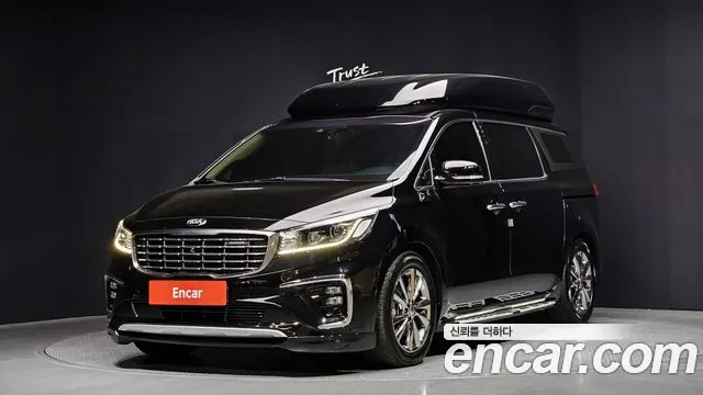 Kia The New Carnival 2018 Черный из Кореи