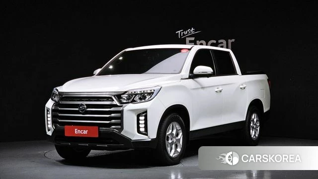 Ssangyong The New Rexton Sport 2021 Белый из Кореи
