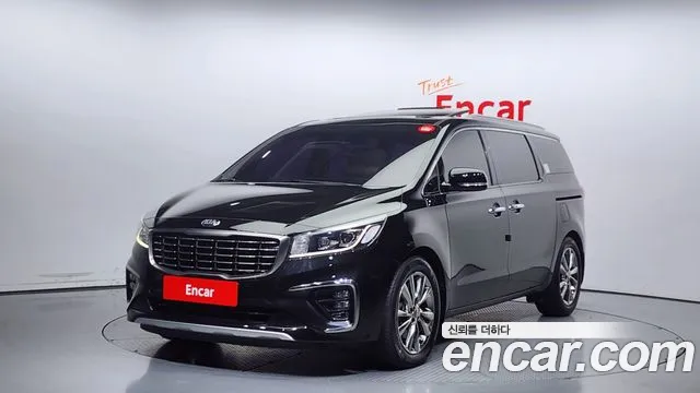 Kia The New Carnival 2018 Черный из Кореи