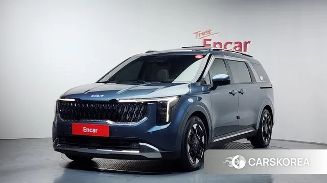 Kia The New Carnival 4th Generation 2024 Небесно-голубой из Кореи