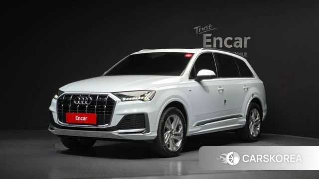 Audi Q7 (4M) 2021 Белый из Кореи