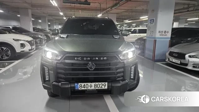 Ssangyong The New Rexton Sports Cannes 2022 Светло-зеленый из Кореи