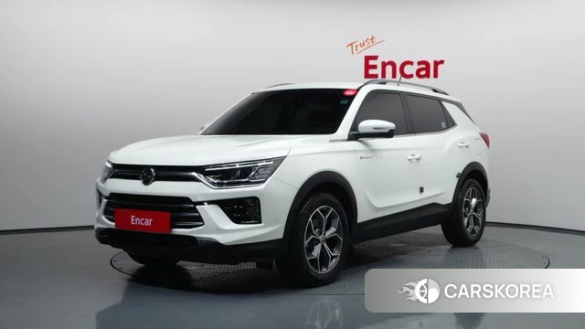 Ssangyong Beautiful Korando 2022 Белый из Кореи