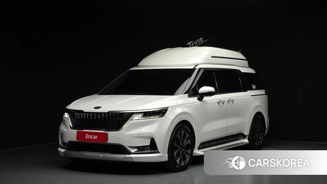Kia Carnival 4th generation 2021 Белый из Кореи