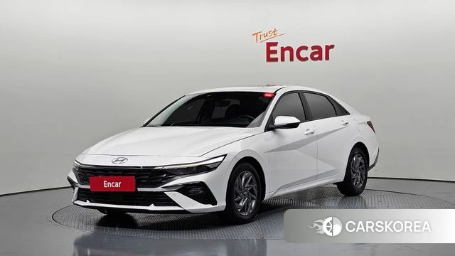 Hyundai The New Avante (CN7) 2023 Белый из Кореи