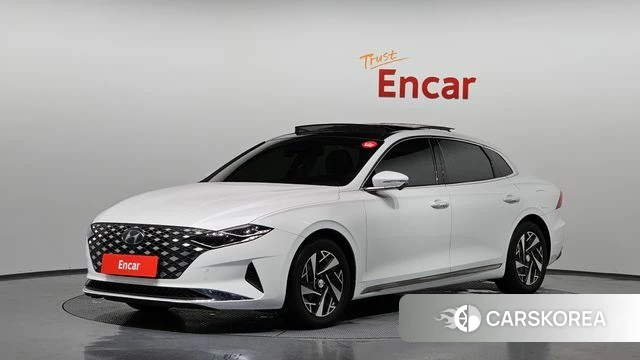 Hyundai The New Grandeur IG Hybrid 2022 Белый из Кореи