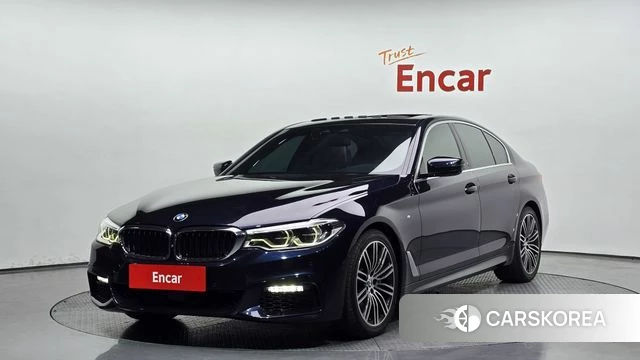 BMW 5 Series (G30) 2020 Синий из Кореи
