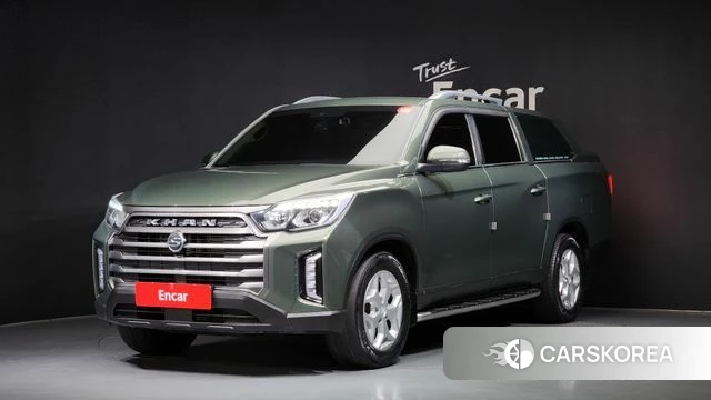 Ssangyong The New Rexton Sports Cannes 2022 Темно-зеленый из Кореи