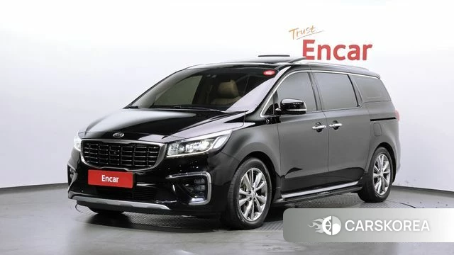 Kia The New Carnival 2019 Черный из Кореи
