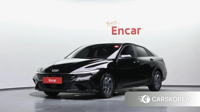 Hyundai The New Avante (CN7) 2023 Черный из Кореи