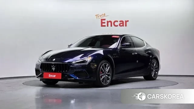 Maserati Ghibli 2022 Синий из Кореи
