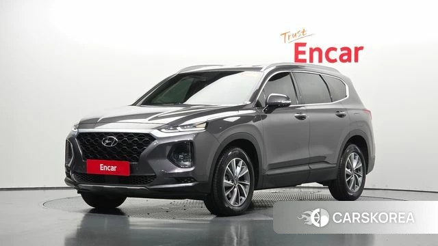 Hyundai Santa Fe TM 2018 Серый из Кореи