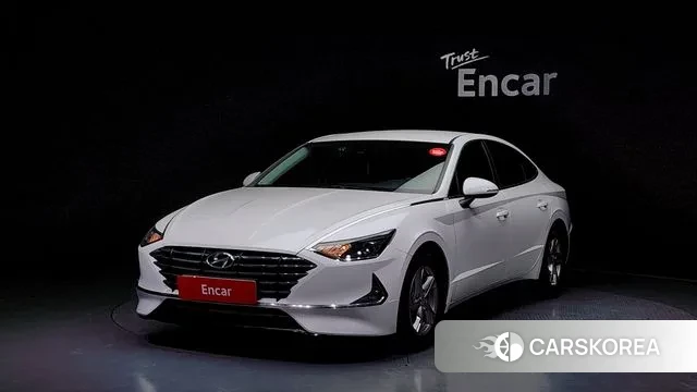 Hyundai Sonata (DN8) 2021 Белый из Кореи