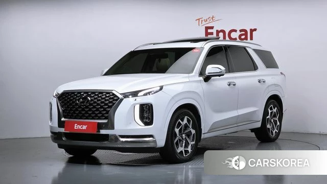 Hyundai Palisade 2021 Белый из Кореи