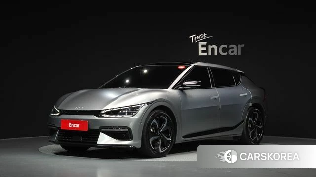 Kia EV6 2021 Серый из Кореи