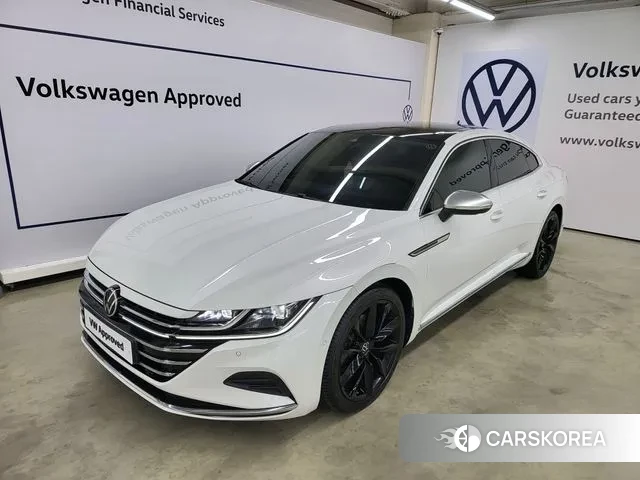 Volkswagen Arteon 2022 Белый из Кореи