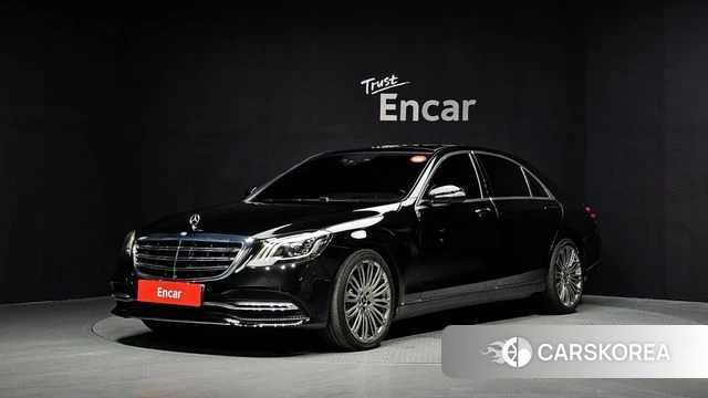 Mercedes-Benz S-Class W222 2018 Черный из Кореи