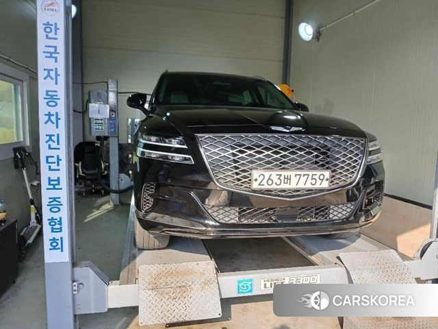 Genesis GV80 2020 Черный из Кореи