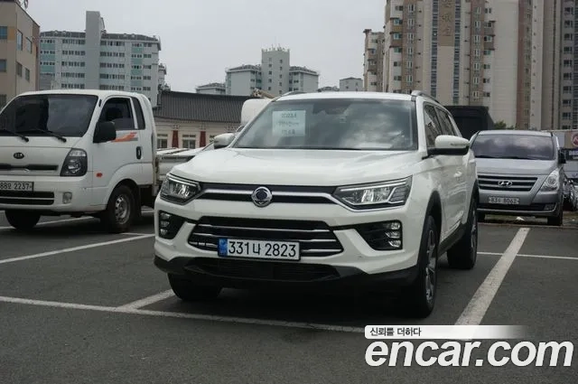 Ssangyong Beautiful Korando 2023 Белый из Кореи