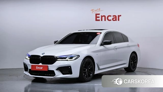 BMW 5 Series (G30) 2018 Белый из Кореи