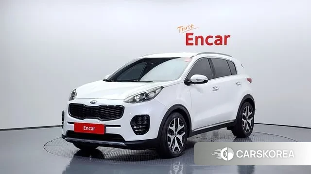 Kia Sportage 4th Generation 2018 Белый из Кореи