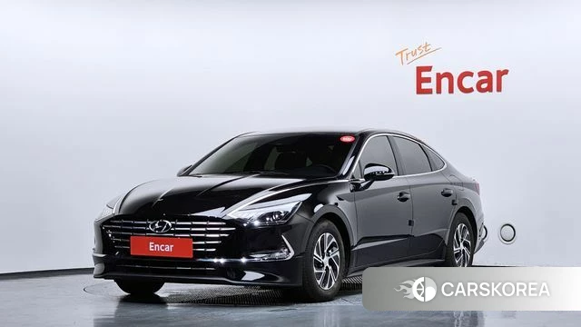 Hyundai Sonata Hybrid (DN8) 2020 Черный из Кореи