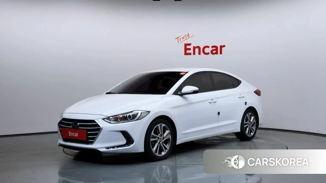 Hyundai Avante AD 2018 Белый из Кореи