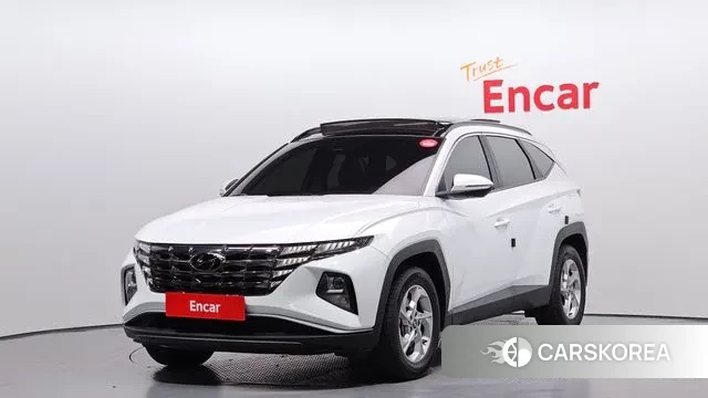 Hyundai Tucson (NX4) 2021 Белый из Кореи