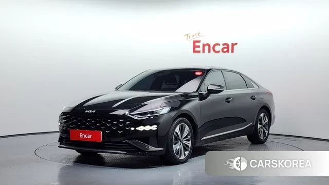 Kia K8 Hybrid 2021 Черный из Кореи