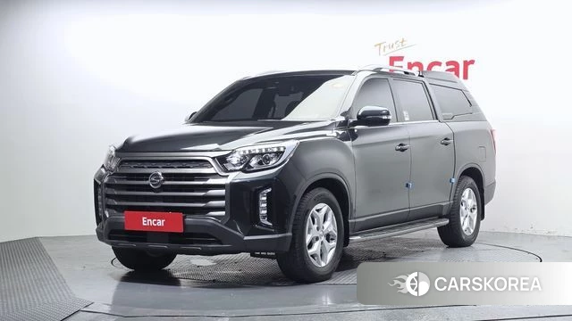 Ssangyong The New Rexton Sport 2022 Серый из Кореи
