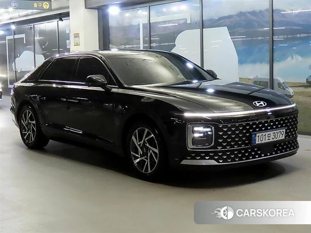 Hyundai Grandeur (GN7) 2023 Черный из Кореи