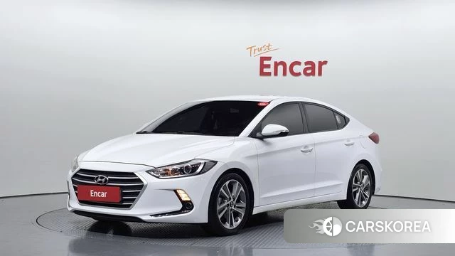 Hyundai Avante AD 2018 Белый из Кореи