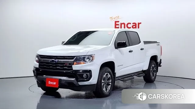 Chevrolet (GM Daewoo) Real New Colorado 2021 Белый из Кореи