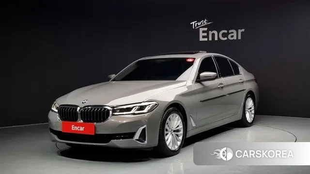 BMW 5 Series (G30) 2022 Серебряный из Кореи