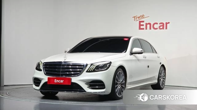 Mercedes-Benz S-Class W222 2018 Белый из Кореи