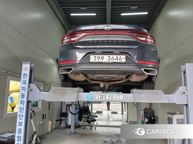 Hyundai Grandeur IG 2018 Серый из Кореи