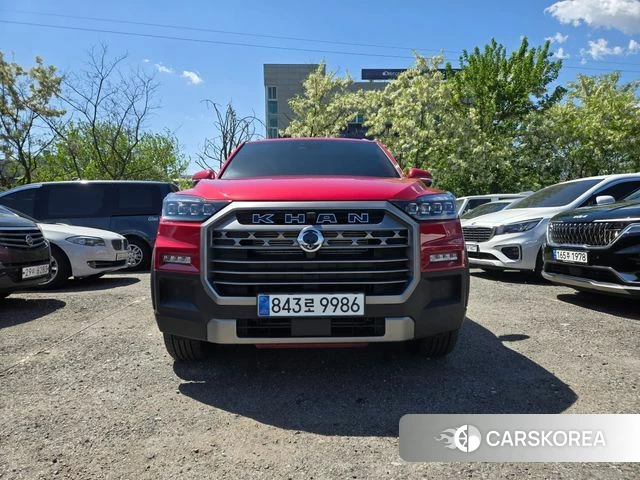 Ssangyong The New Rexton Sports Cannes 2024 Красный из Кореи