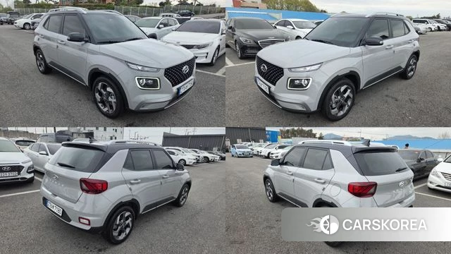 Hyundai Venue 2025 Серебристо-серый из Кореи