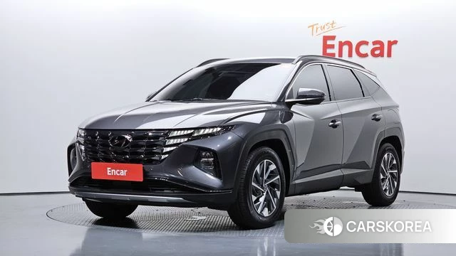 Hyundai Tucson Hybrid (NX4) 2021 Серый из Кореи