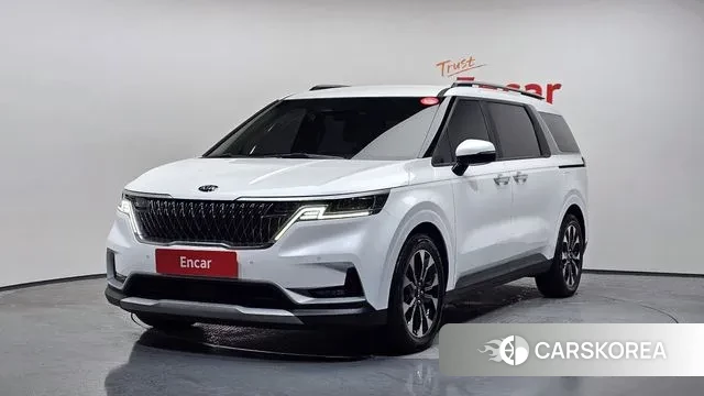 Kia Carnival 4th generation 2021 Белый из Кореи