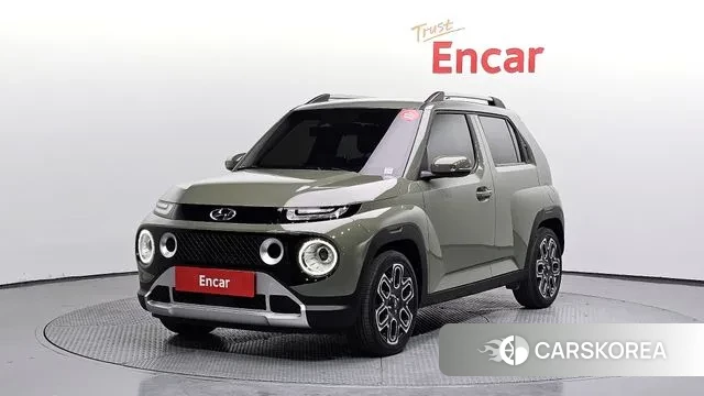 Hyundai Casper 2021 Темно-зеленый из Кореи