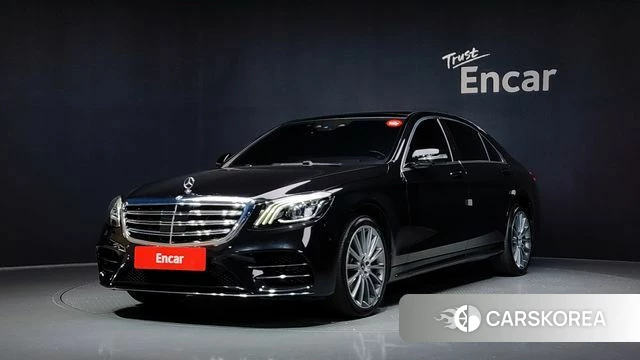 Mercedes-Benz S-Class W222 2018 Черный из Кореи
