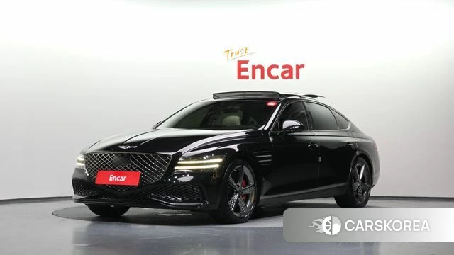 Genesis G80 (RG3) 2022 Черный из Кореи
