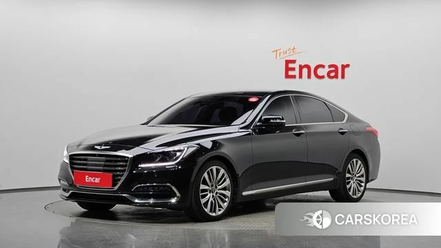 Genesis G80 2018 Черный из Кореи