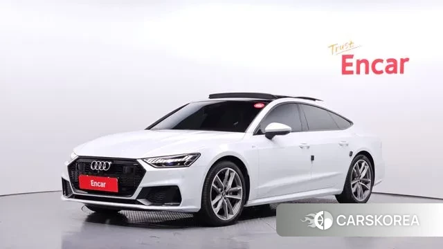 Audi A7 (4K) 2020 Белый из Кореи