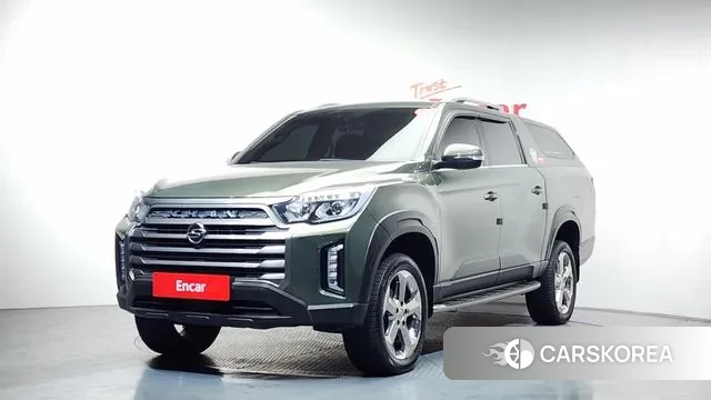 Ssangyong The New Rexton Sports Cannes 2021 Зеленый из Кореи