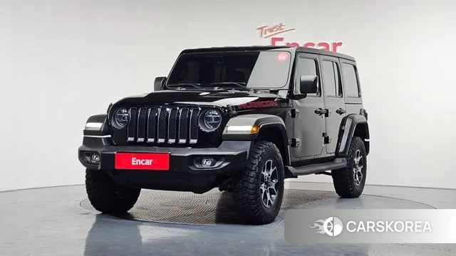 Jeep Wrangler (JL) 2022 Черный из Кореи