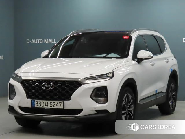 Hyundai Santa Fe TM 2018 Белый из Кореи